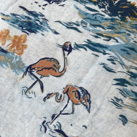 Free People Beach Party Flamingo Midi Linen Blend Dress - Picture 15 of 16